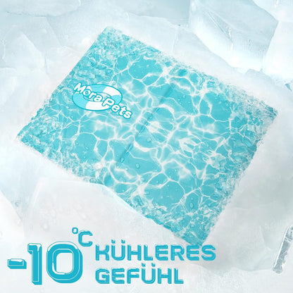 Pawtasy Kühlmatte für Hunde und Katzen – selbstkühlend mit Kühlgel, XXL 120 × 80 cm
